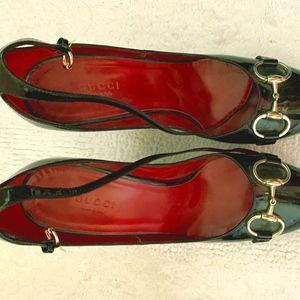 Gucci Platform Black Shoes